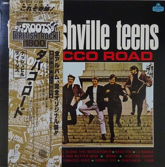 The Nashville Teens – Tobacco Road, Japan 1978 London Records – GXF 2029 Vinyl LP + Obi