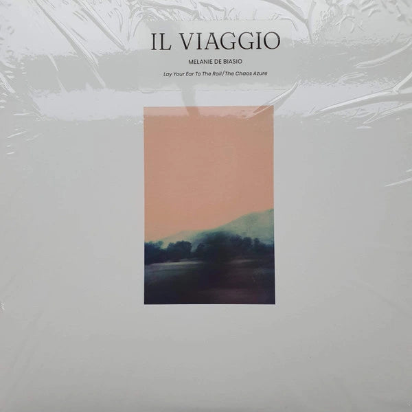 Album cover for 'IL VIAGGIO' by Melanie De Biasio with a landscape illustration.