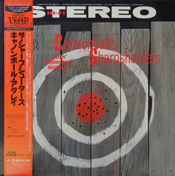 Julian "Cannonball" Adderley – Cannonball's Sharpshooters, 1985 Mercury ‎– 195J-44 Japan VINYL + OBI