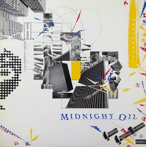 Midnight Oil – 10, 9, 8, 7, 6, 5, 4, 3, 2, 1, 1982 Epic – 25.3P-457 Japan Vinyl LP