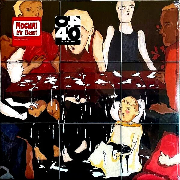 Cover of Mogwai – Mr Beast Limited Edition Crystal Clear Vinyl 2xLP