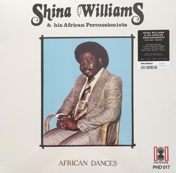 Shina Williams & His African Percussionists – African Dances, Mr Bongo – MRBLP168, Vinyl LP