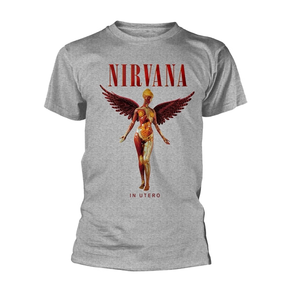 Nirvana, "In Utero" (grey), T-shirt
