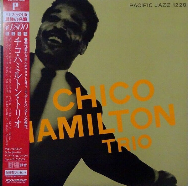 The Chico Hamilton Trio, 1983 Pacific Jazz – K18P-9219 Japan Vinyl with Obi