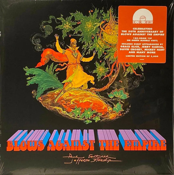 Blows Against The Empire RSD LP vinyl, psychedelic rock, colorful sci-fi artwork, collectible vinyl