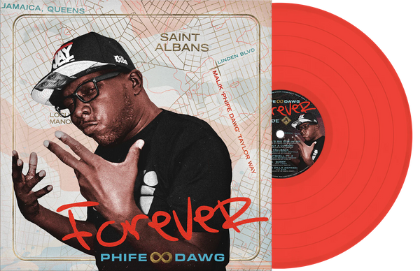 Phife Dawg – Forever, Limited Edition Neon Orange Vinyl 2xLP
