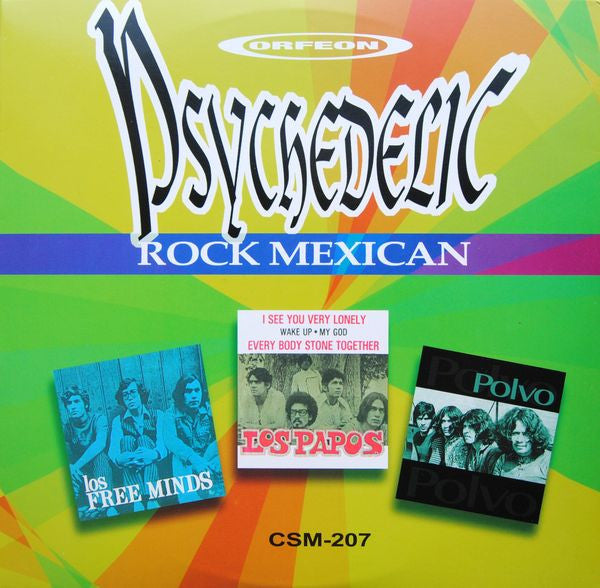 Various – Psychedelic Rock Mexican, Mexico 2006 Orfeon – CSM-207 Vinyl LP