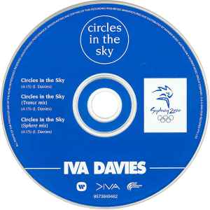 Iva Davies ‎– Circles In The Sky,  Australia 2000 Diva Records 8573849462 CD Maxi-Single