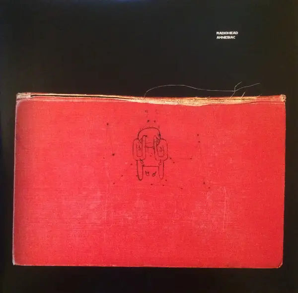 Radiohead Amnesiac 2x vinyl LP, alternative rock, abstract artwork, collectible double LP.