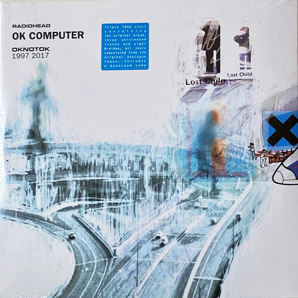 cover of Radiohead OK Computer OKNOTOK 3x vinyl LP