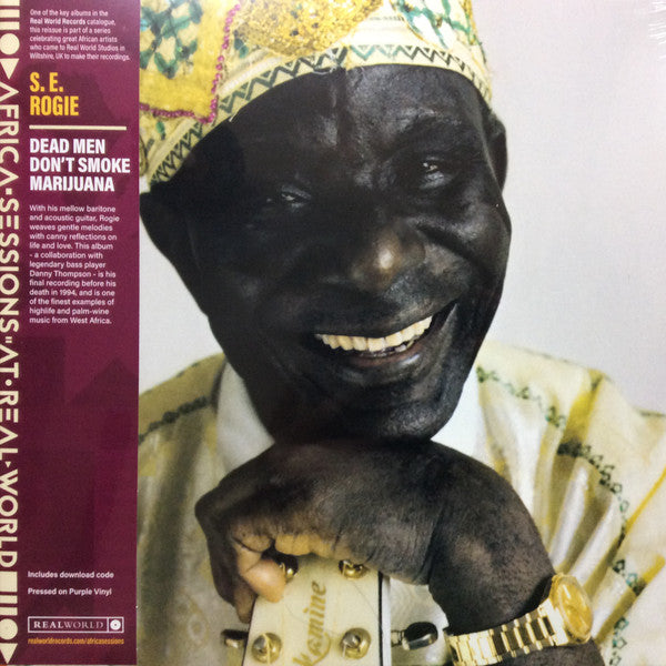 S.E. Rogie - Dead Men Don't Smoke Marijuana, Purple Vinyl LP