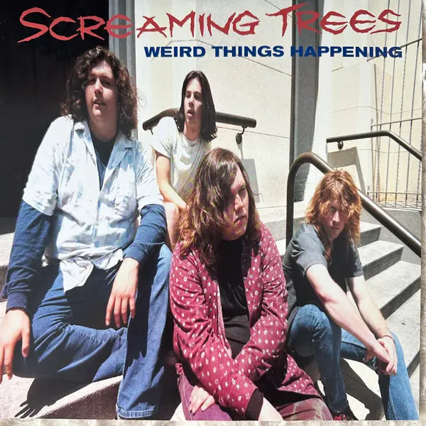 Screaming Trees – Weird Things Happening RSD Maroon Coloured Vinyl LP, collectible grunge and alternative rock vinyl record