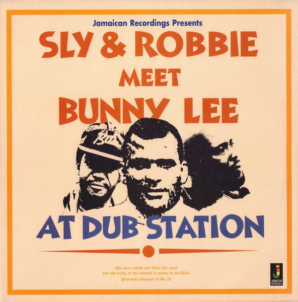 Sly & Robbie Meet Bunny Lee ‎– At Dub Station, Jamaican Recordings ‎Vinyl LP