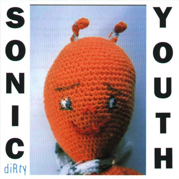 Sonic Youth – Dirty. Cover art by a detail from a work by the prolific late American artist Mike Kelley.