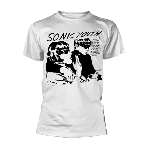 Sonic Youth, "Goo" (White) T-shirt