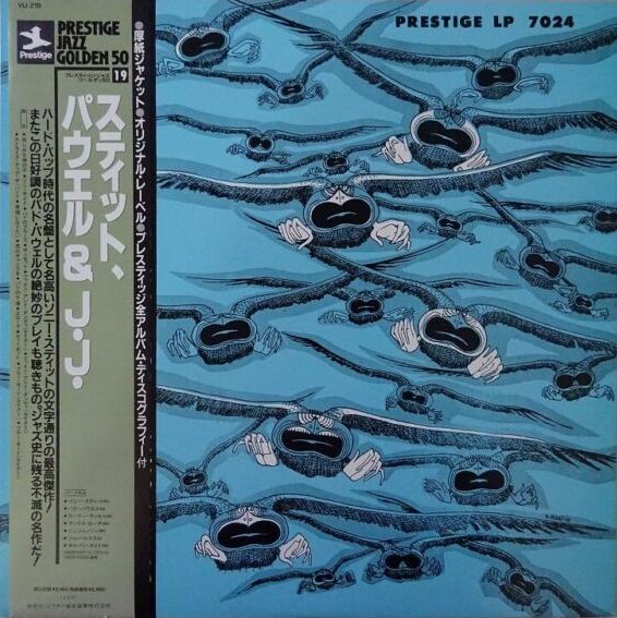 Sonny Stitt / Bud Powell / J.J. Johnson, 1984 Prestige VIJ-219 Japan VINYL + OBI