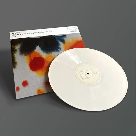 Cover of Sunroof – Electronic Music Improvisations Vol. 2 Limited Edition White Vinyl LP