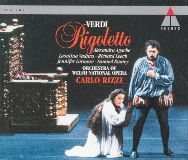 Giuseppe Verdi – Rigoletto, Carlo Rizzi, Alexandru Agache, Germany 1993 TELDEC – 4509-90851-2