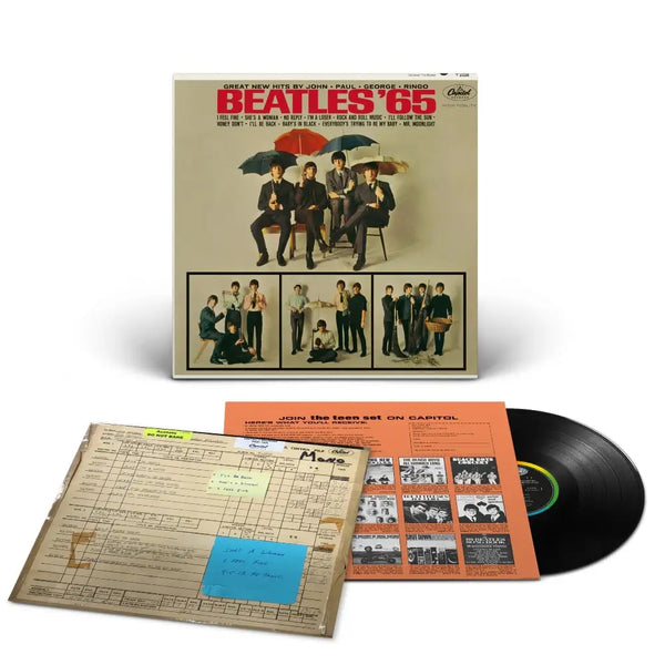 The Beatles – Beatles ’65 French Import Mono Vinyl LP, collectible classic rock vinyl record