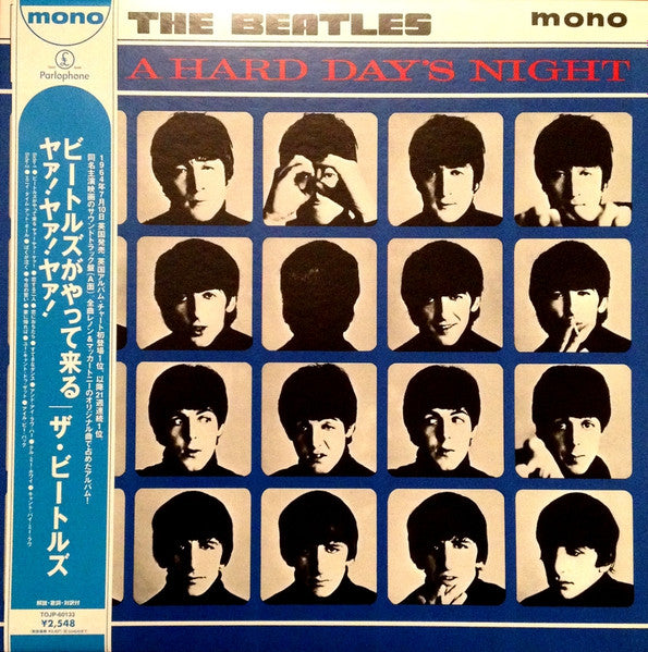 The Beatles – A Hard Day's Night, 2003 Apple Records  – TOJP-60133, Japan Vinyl + Obi