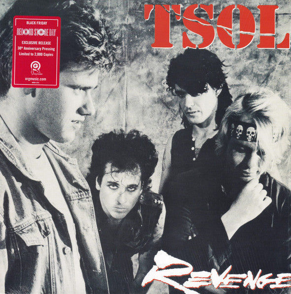 TSOL ‎– Revenge, Ltd. Ed. RSD Black Friday ORG Music – ORGM-2075 Vinyl