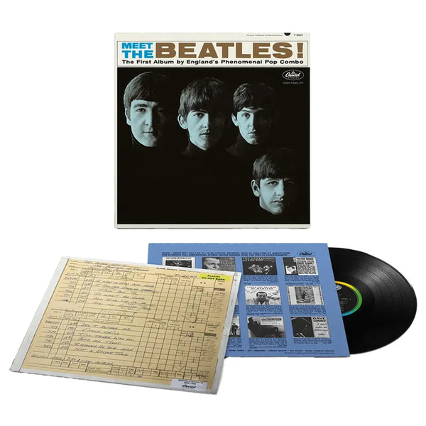 The Beatles – Meet The Beatles! French Import Mono Vinyl LP, collectible classic rock vinyl record