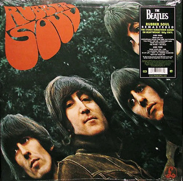 The Beatles – Rubber Soul Stereo Remastered Vinyl LP, collectible classic rock vinyl record
