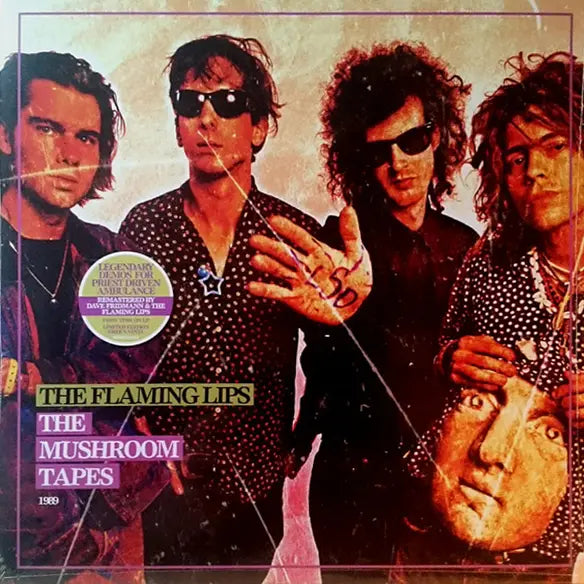 The Flaming Lips The Mushroom Tapes RSD green vinyl LP, alternative rock, collectible vinyl, psychedelic cover art