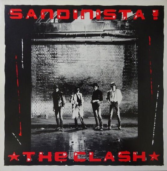 The Clash - Sandinista!, Epic 49 3P-253~255, 1981 Japan 3xLP + "The Armagideon Times no3"