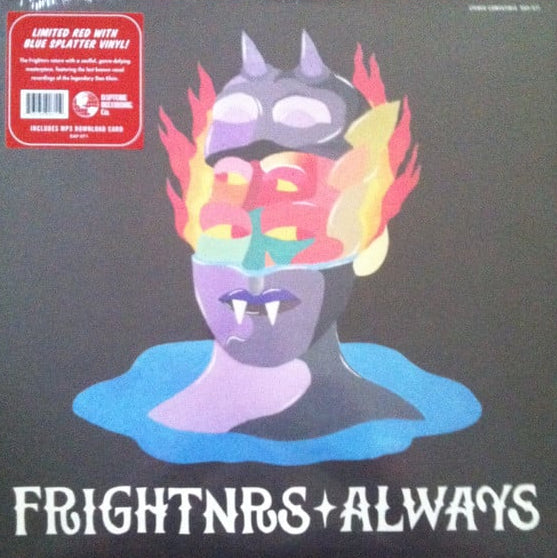 The Frightnrs ‎– Always, Daptone Records ‎– DAP071, LTD. ED. Red With Blue Splatter Country Vinyl