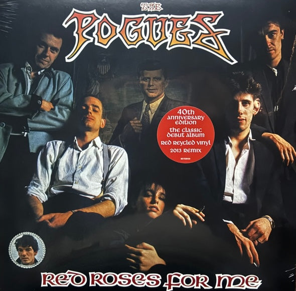 The Pogues – Red Roses For Me, 40th Anniversary Edition, Red Coloured E.U. Vinyl LP
