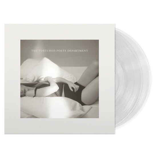 Taylor Swift – The Tortured Poets Department, 2x (Clear Vinyl) LP
