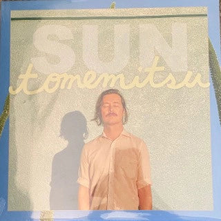 Tomemitsu Sun yellow vinyl LP, ambient electronic, minimal abstract cover, collectible vinyl