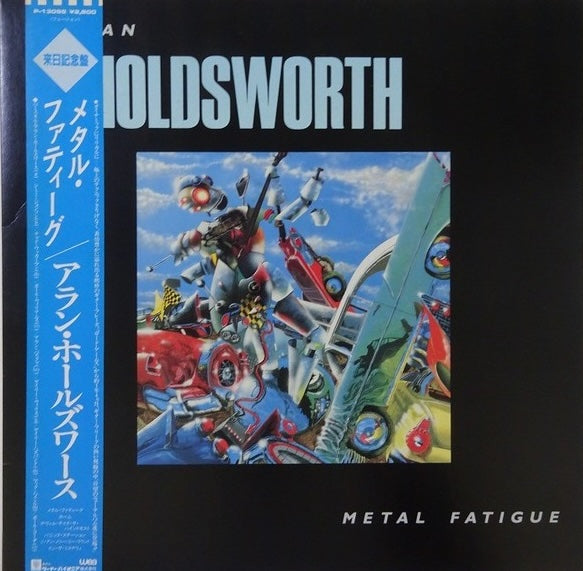 Allan Holdsworth – Metal Fatigue, 1985 WEA – P-13098 Japan LP + Obi