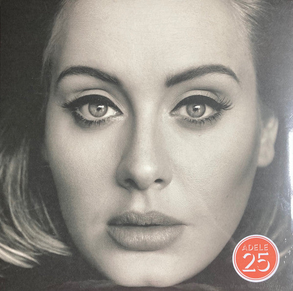 Cover art of 25 vinyl LP by Adele, Aust. 2015 XL Recordings