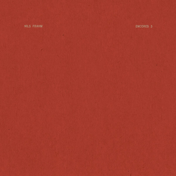 Nils Frahm - Encores 3, Vinyl LP