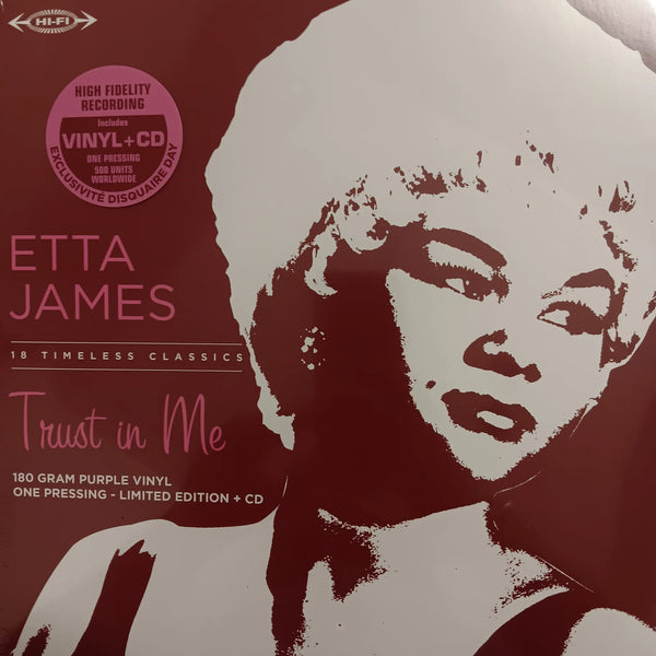 Etta James - Trust In Me, RSD 2025 Coloured Vinyl LP + CD