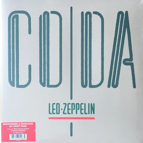 cover art for Coda vinyl LP by Led Zeppelin