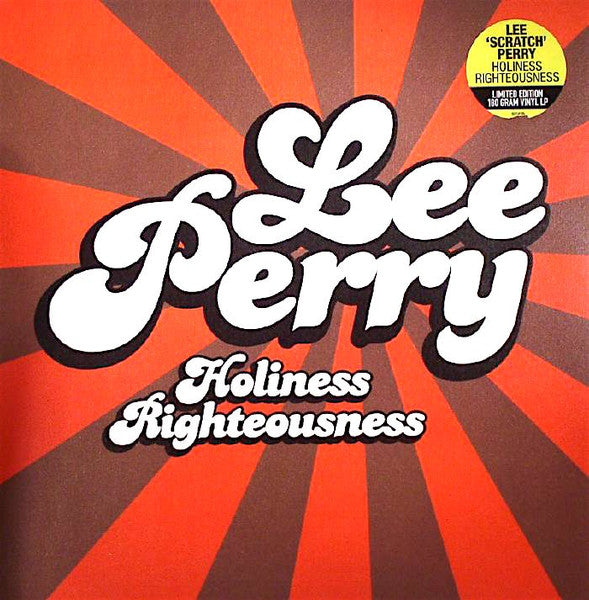 Lee Perry - Holiness Righteousness, 180g Vinyl LP Secret