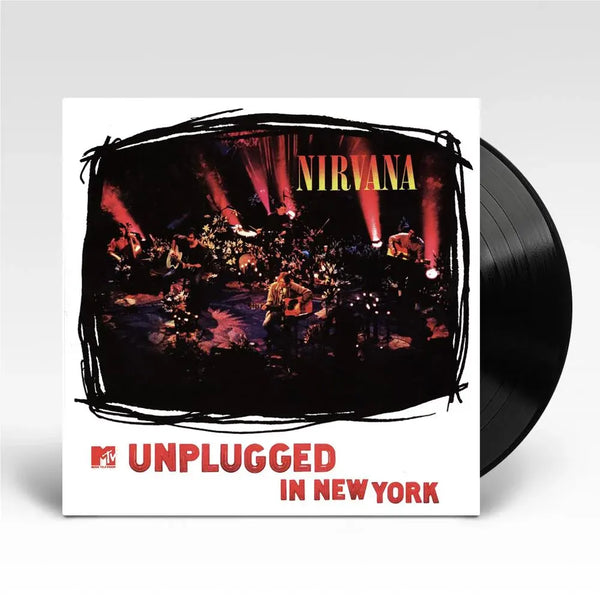 Nirvana MTV Unplugged In New York Vinyl LP, collectible vinyl, grunge, live acoustic performance, iconic cover art