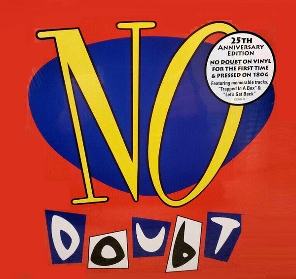 cover art for Self-Titled 25th Anniversary 180g vinyl LP by No Doubt