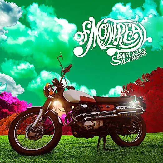 Cover of Of Montreal – Lousy With Sylvianbriar Pink Coloured Vinyl LP.