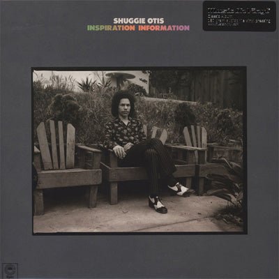 Shuggie Otis Inspiration Information silver vinyl LP, psychedelic cover, soul funk album