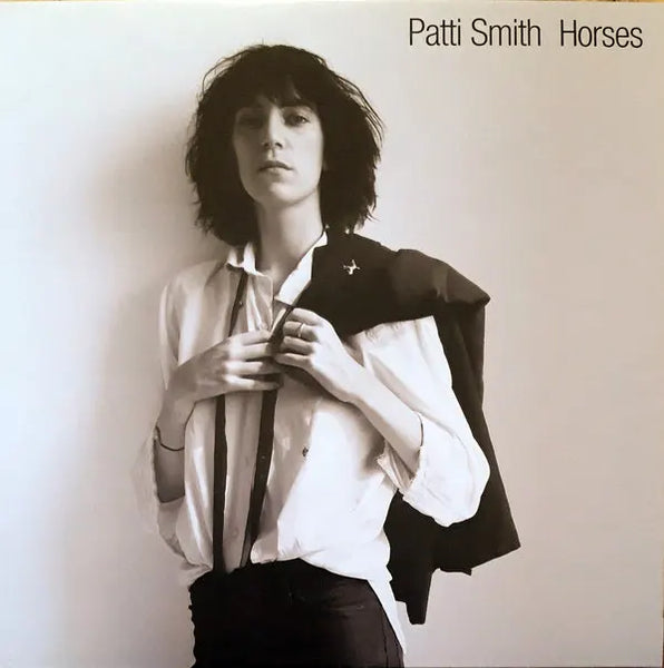 Patti Smith Horses Vinyl LP, collectible vinyl, punk rock, debut album, iconic black-and-white cover