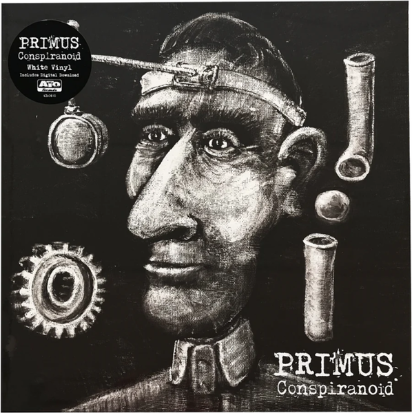 Primus – Conspiranoid, White 12" Vinyl EP