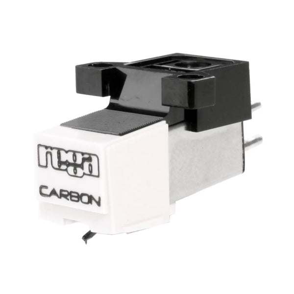 close detailed view of the Rega Carbon MM Moving Magnet Cartridge