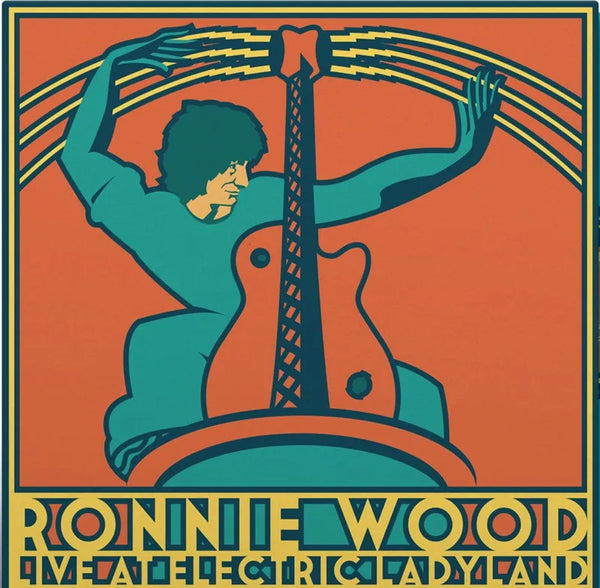 cover art for Ronnie Wood Live At Electric Ladyland RSD 2025 coloured vinyl