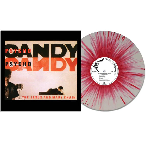 The Jesus And Mary Chain - Psychocandy, 40th Anniversary Red & White Splatter Vinyl LP