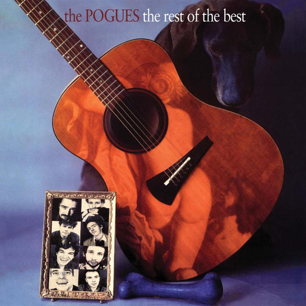 cover art for The Rest Of The Best green vinyl LP by The Pogues,
