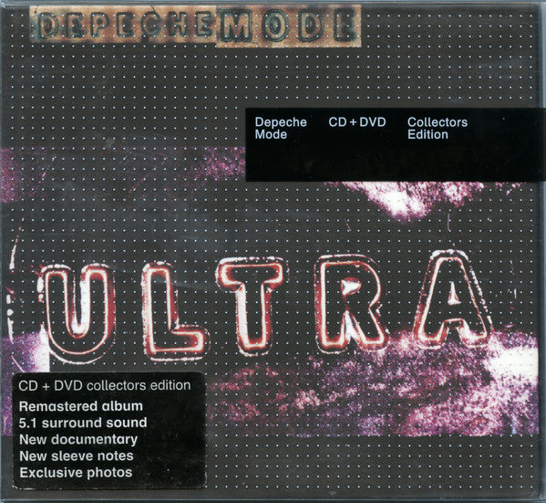 Depeche Mode ‎– Ultra, EU 2007 Mute DMCD9, SACD DVD (Factory Sealed)